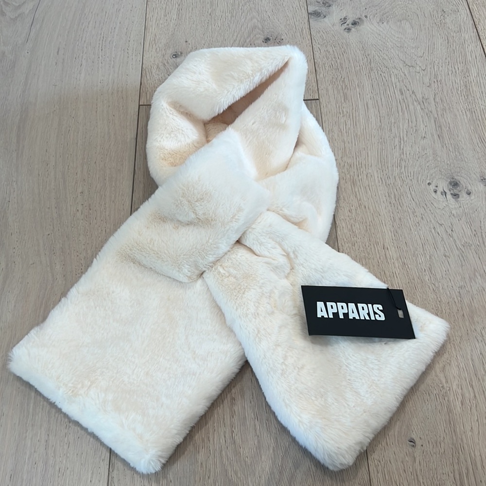 APPARIS Bambi Scarf in Ivory | Brand New With Tags